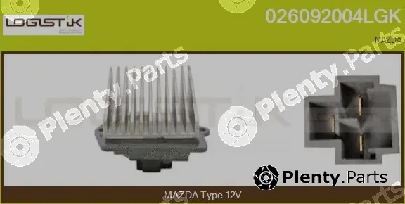 LGK 026092004LGK — Resistor, interior blower