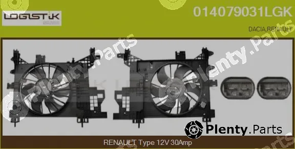 LGK 014079031LGK — Electric Motor, radiator fan