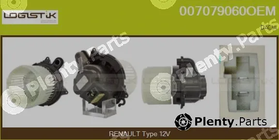 LGK 007079060OEM — Interior Blower