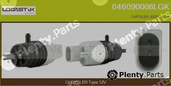 LGK 046090006LGK — Washer Fluid Pump, window cleaning