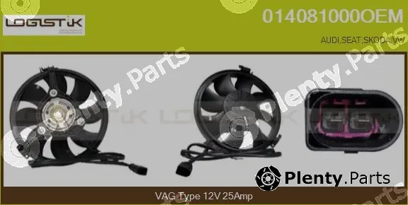 LGK 014081000OEM — Electric Motor, radiator fan