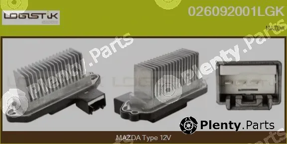 LGK 026092001LGK — Resistor, interior blower