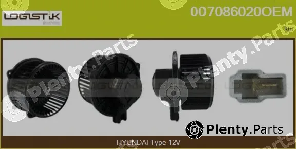 LGK 007086020OEM — Interior Blower