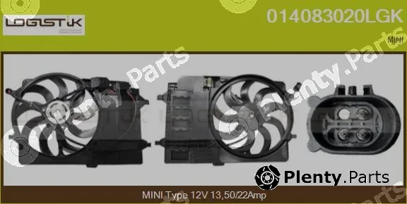 LGK 014083020LGK — Electric Motor, radiator fan