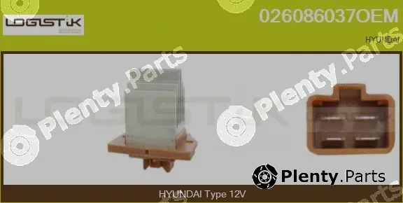 LGK 026086037OEM — Resistor, interior blower