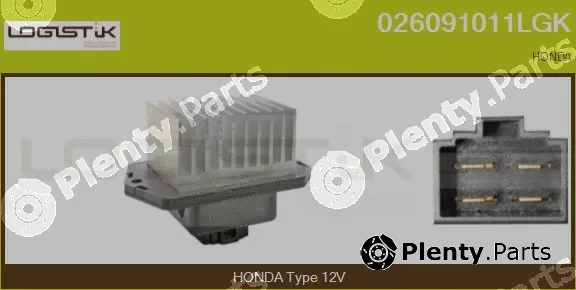 LGK 026091011LGK — Resistor, interior blower