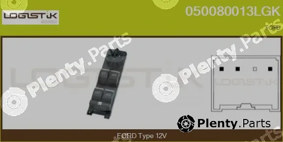 LGK 050080013LGK — Switch, window regulator