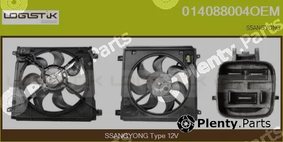LGK 014088004OEM — Electric Motor, radiator fan
