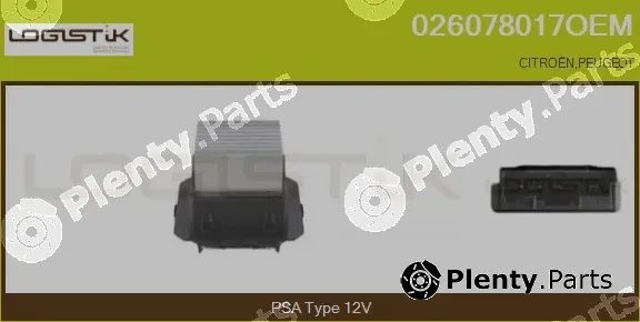 LGK 026078017OEM — Resistor, interior blower