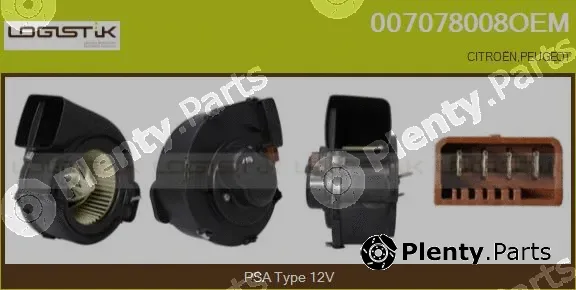 LGK 007078008OEM — Interior Blower