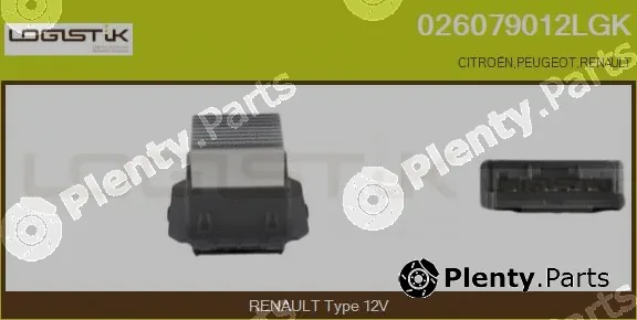 LGK 026079012LGK — Resistor, interior blower