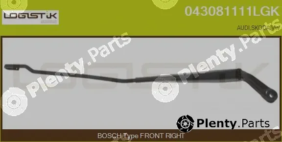 LGK 043081111LGK — Wiper Arm, window cleaning