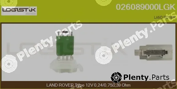 LGK 026089000LGK — Resistor, interior blower