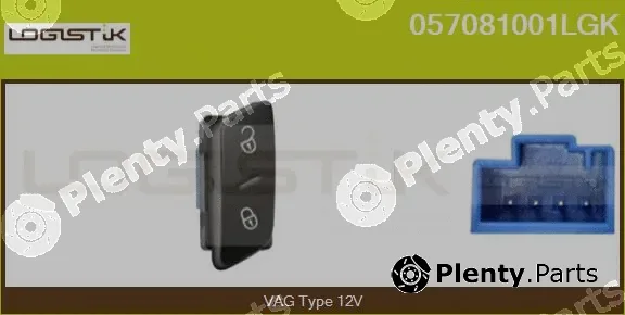 LGK 057081001LGK — Switch, door lock system