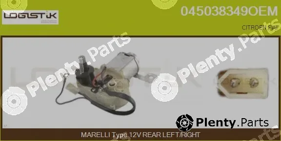 LGK 045038349OEM — Wiper Motor