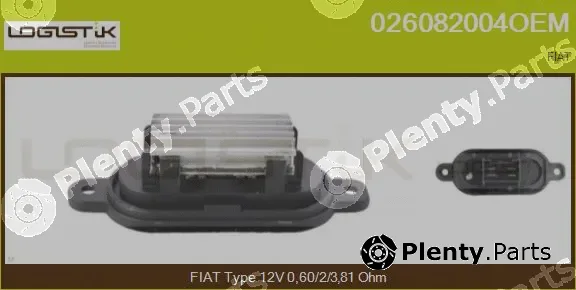 LGK 026082004OEM — Resistor, interior blower