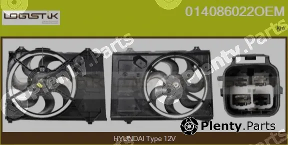 LGK 014086022OEM — Electric Motor, radiator fan