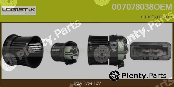 LGK 007078038OEM — Interior Blower