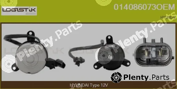 LGK 014086073OEM — Electric Motor, radiator fan