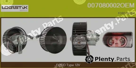 LGK 007080002OEM — Interior Blower