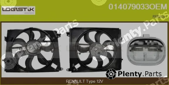 LGK 014079033OEM — Electric Motor, radiator fan