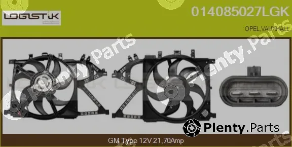 LGK 014085027LGK — Electric Motor, radiator fan