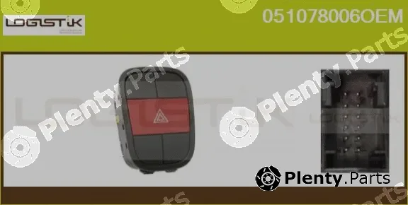 LGK 051078006OEM — Hazard Warning Light Switch