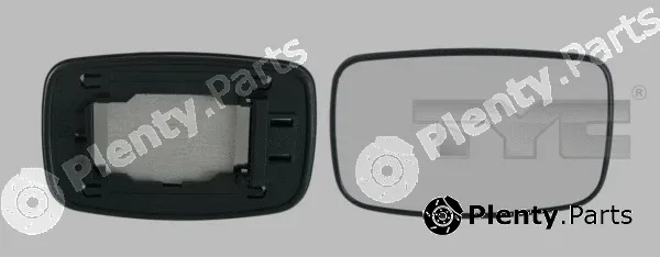 TYC 310-0013-1 — Mirror Glass, exterior mirror