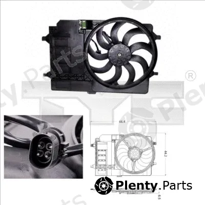 TYC 803-0001 — Fan, engine cooling