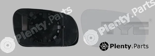 TYC 337-0151-1 — Mirror Glass, exterior mirror