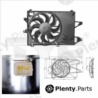 TYC 810-0001 — Fan, engine cooling