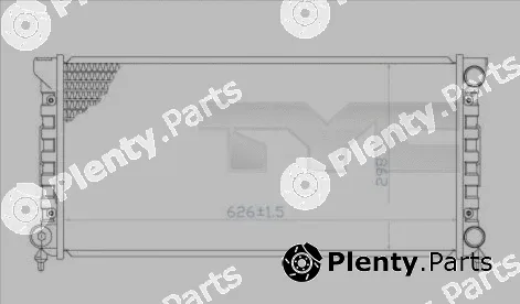 TYC 737-0033 — Radiator, engine cooling