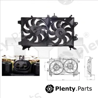 TYC 809-0001 — Fan, engine cooling