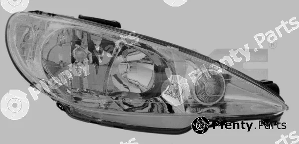 TYC 20-6156-05-2 — Headlight