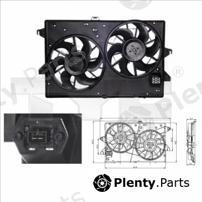 TYC 810-0007 — Fan, engine cooling