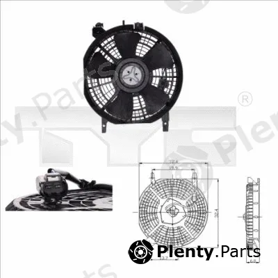 TYC 836-0002 — Fan, engine cooling