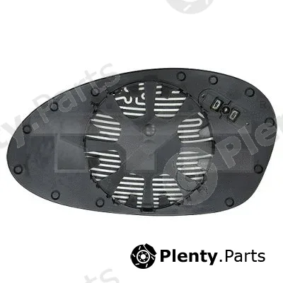 TYC 303-0095-1 — Mirror Glass, exterior mirror