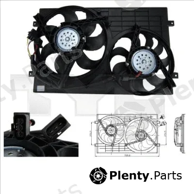 TYC 832-0001 — Fan, engine cooling