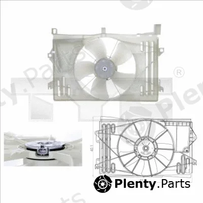 TYC 836-0013 — Fan, engine cooling