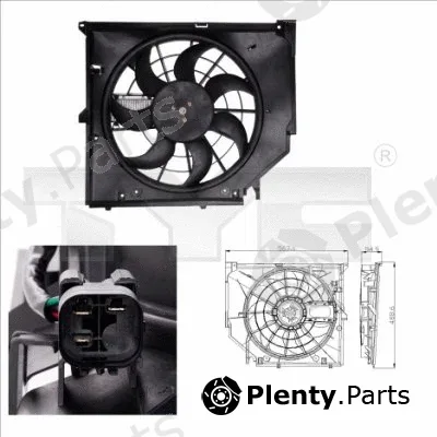 TYC 803-0005 — Fan, engine cooling