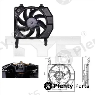 TYC 810-0029 — Fan, engine cooling