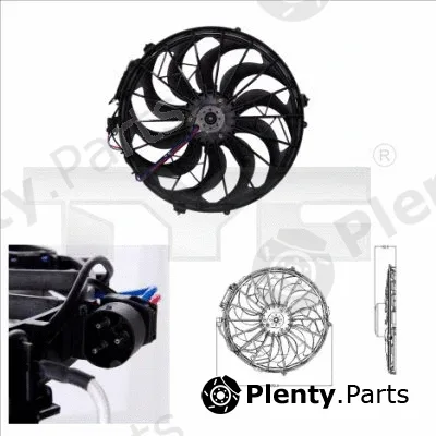 TYC 803-0003 — Fan, engine cooling