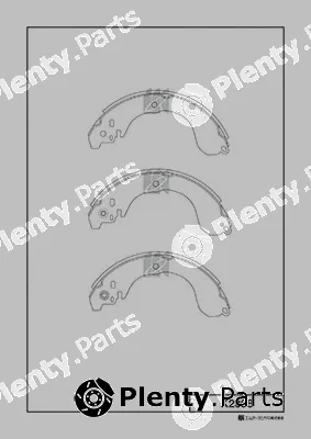 MK Kashiyama K2398 — Brake Shoe Set