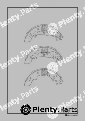 MK Kashiyama K9985 — Brake Shoe Set
