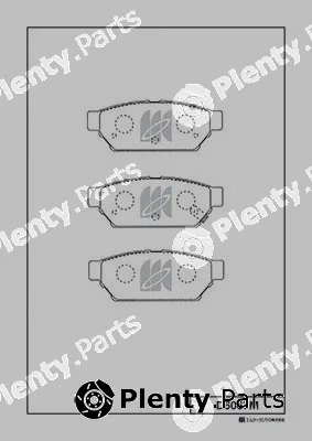 MK Kashiyama D6067M — Brake Pad Set, disc brake