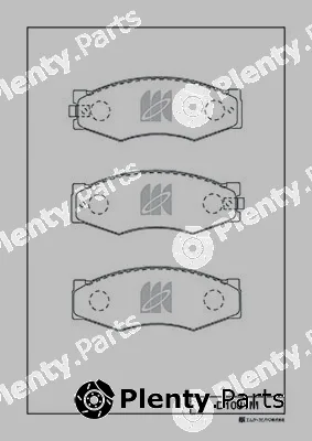 MK Kashiyama D1031M — Brake Pad Set, disc brake
