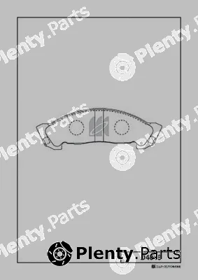 MK Kashiyama D4048 — Brake Pad Set, disc brake