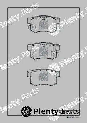 MK Kashiyama D5056MH — Brake Pad Set, disc brake
