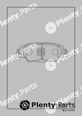 MK Kashiyama D3171 — Brake Pad Set, disc brake