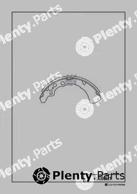 MK Kashiyama K0021 — Brake Shoe Set